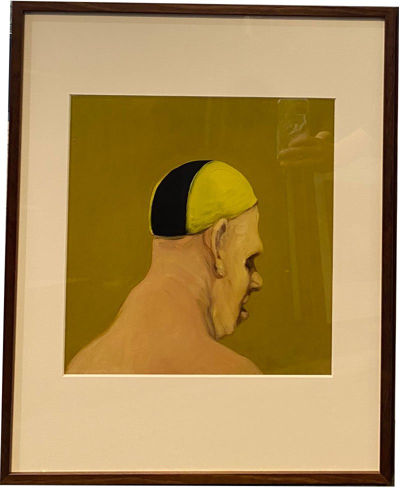 Fools - indrammet plakat af Michael Kvium 40x50cm