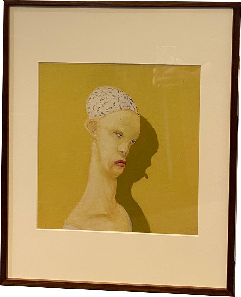 Fools - indrammet plakat af Michael Kvium 40x50cm
