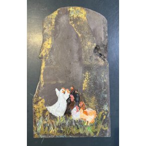 Anne-Mette Lehrskov, 30x60cm maleri af hns