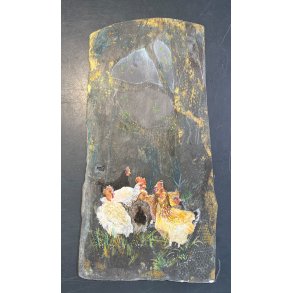 Anne-Mette Lehrskov, 30x60cm maleri af hns