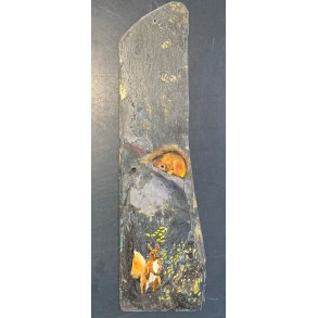 Anne-Mette Lehrskov, 15x60cm maleri af egern