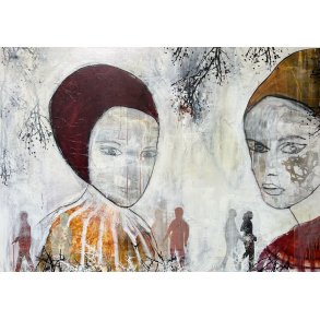 Rie Brdsgaard  100x140cm maleri