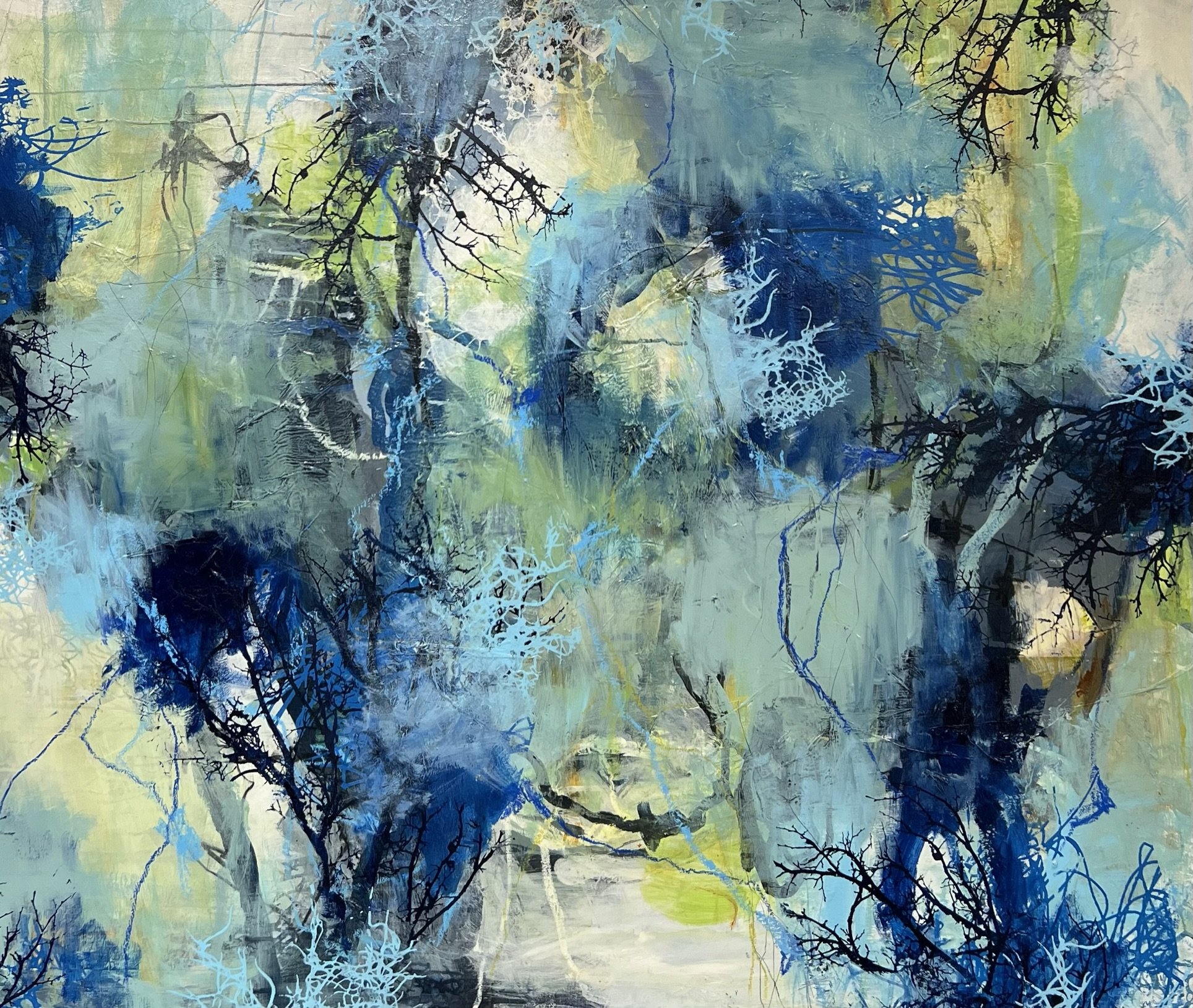 Rie Brdsgaard  100x120cm maleri