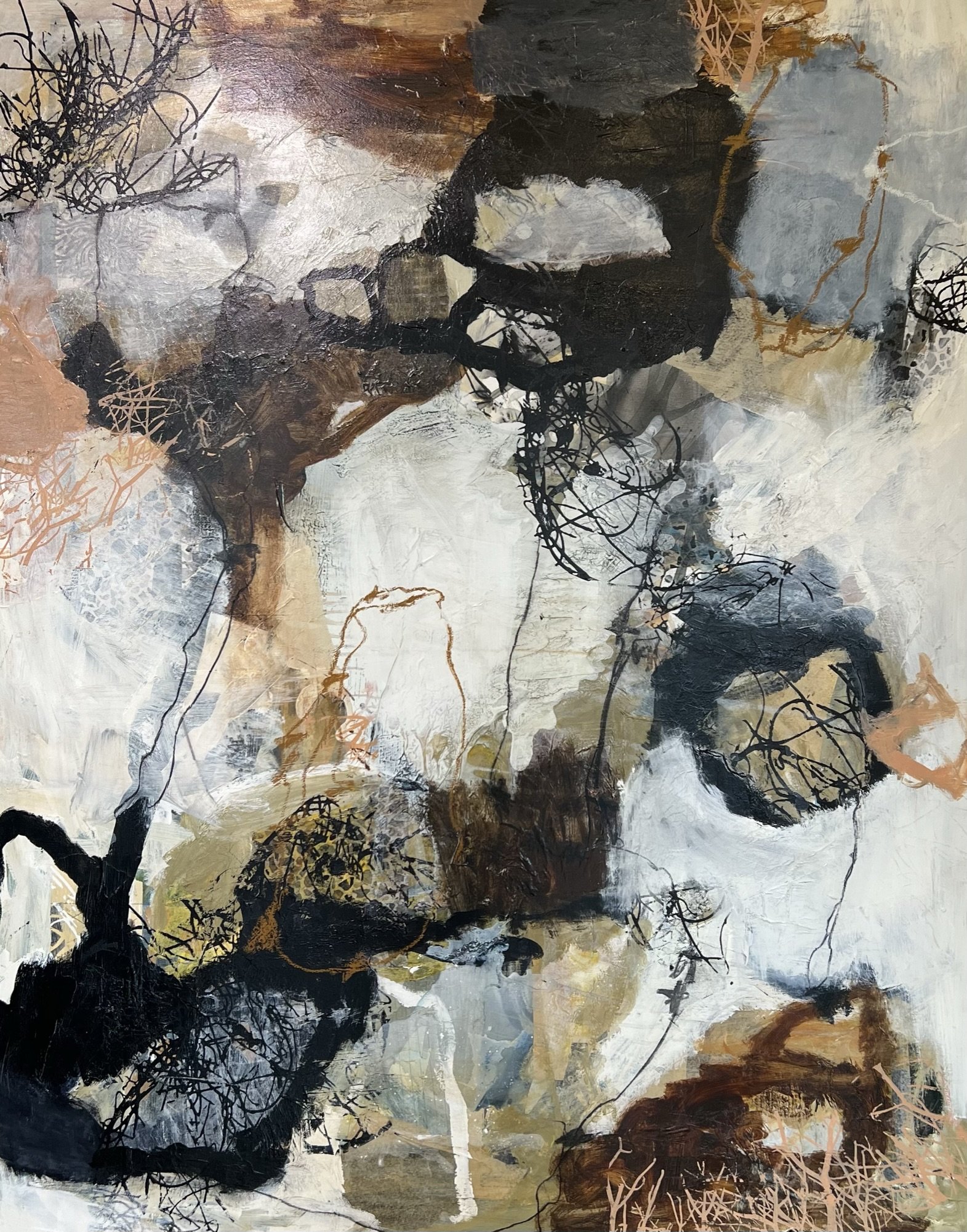 Rie Brdsgaard  150x120cm maleri