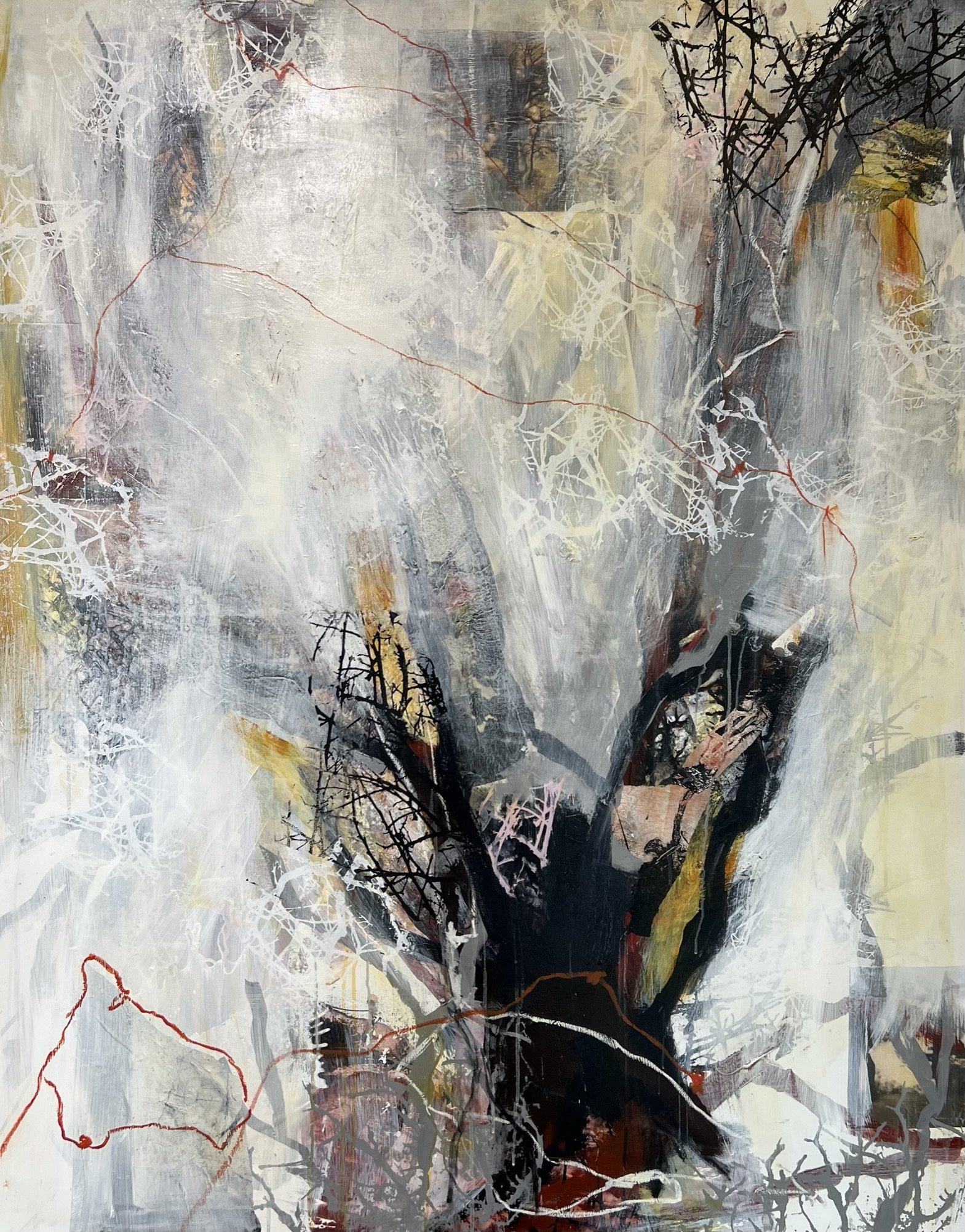 Rie Brdsgaard  150x120cm maleri