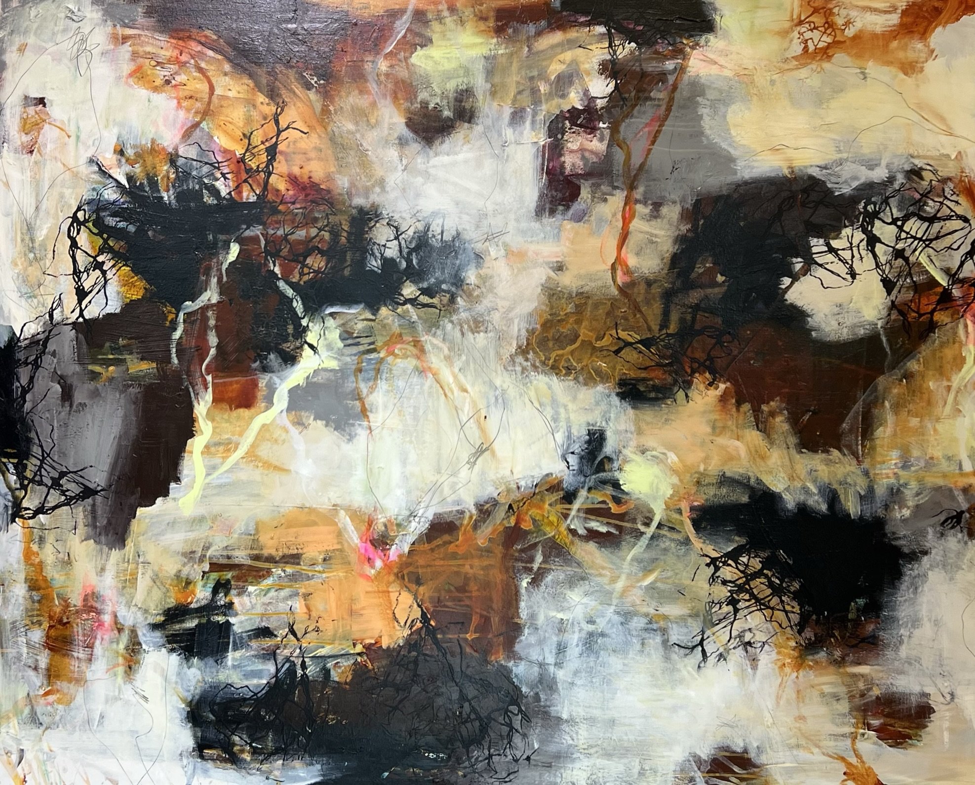 Rie Brdsgaard  150x120cm maleri
