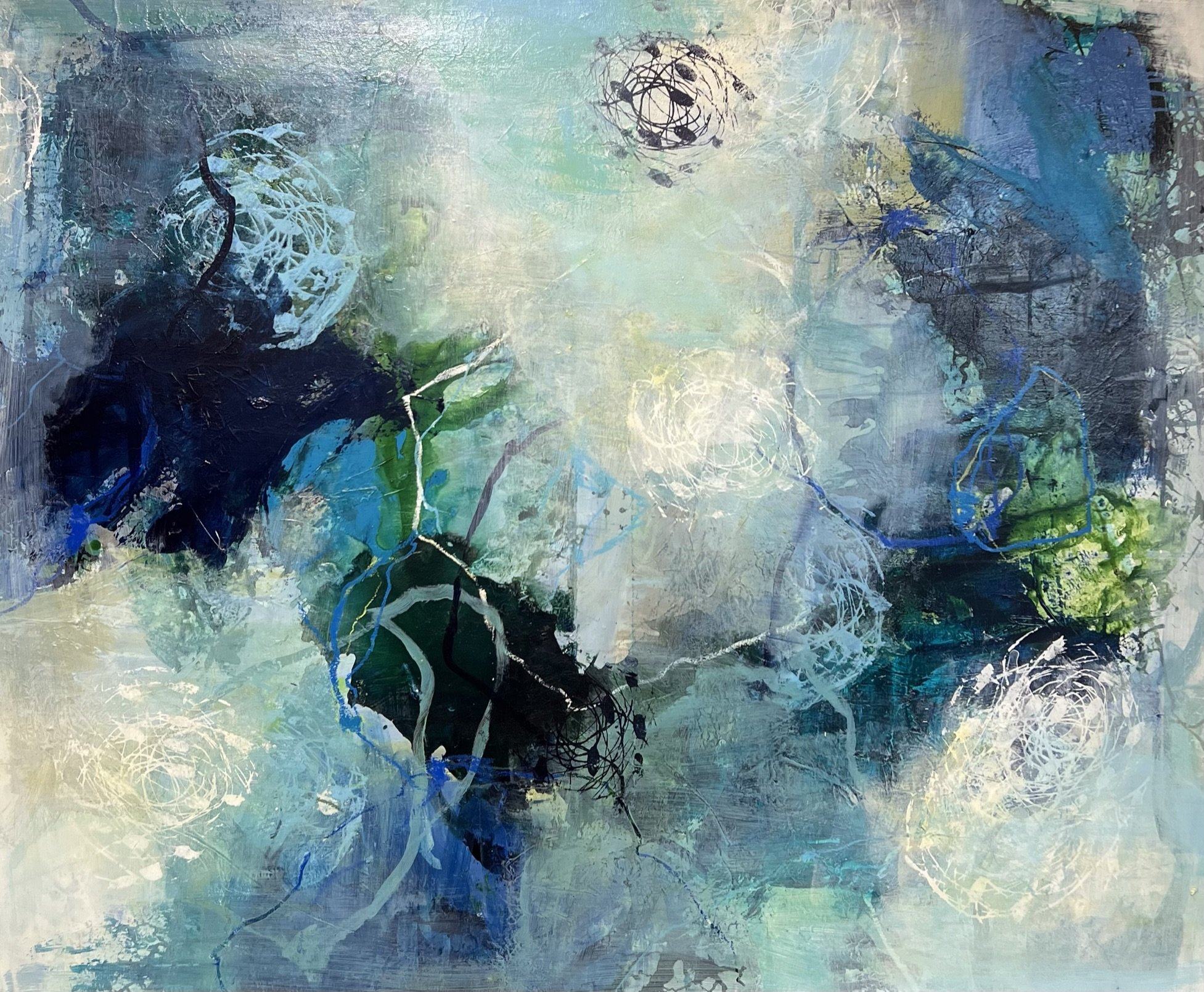 Rie Brdsgaard  100x120cm maleri
