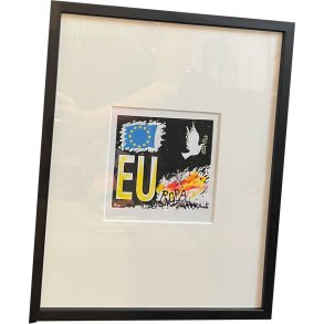 Kurt Westergaard, kronik 24x30cm