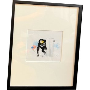 Kurt Westergaard, kronik 24x30cm