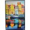 Nyhavn , oliemaleri 80x120cm af Sarah H�i