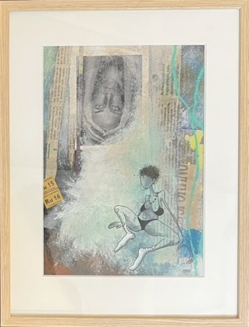 Merete Lisby, maleri 30x40cm