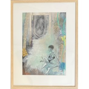 Merete Lisby, maleri 30x40cm