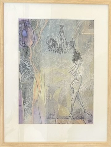 Merete Lisby, maleri 30x40cm