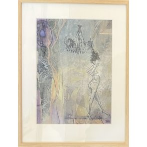 Merete Lisby, maleri 30x40cm