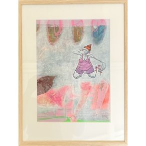 Merete Lisby, maleri 30x40cm