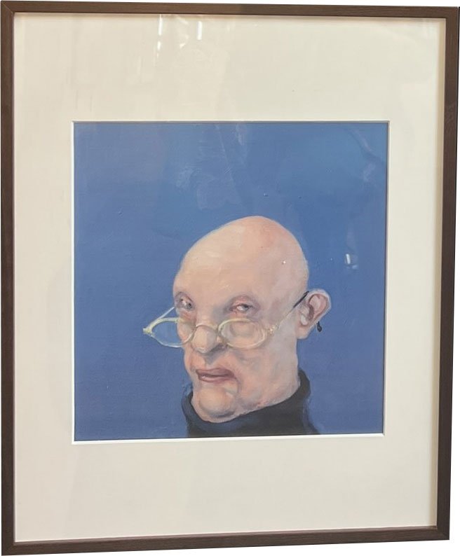 Fools - indrammet plakat af Michael Kvium 40x50cm