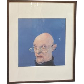 Fools - indrammet plakat af Michael Kvium 40x50cm