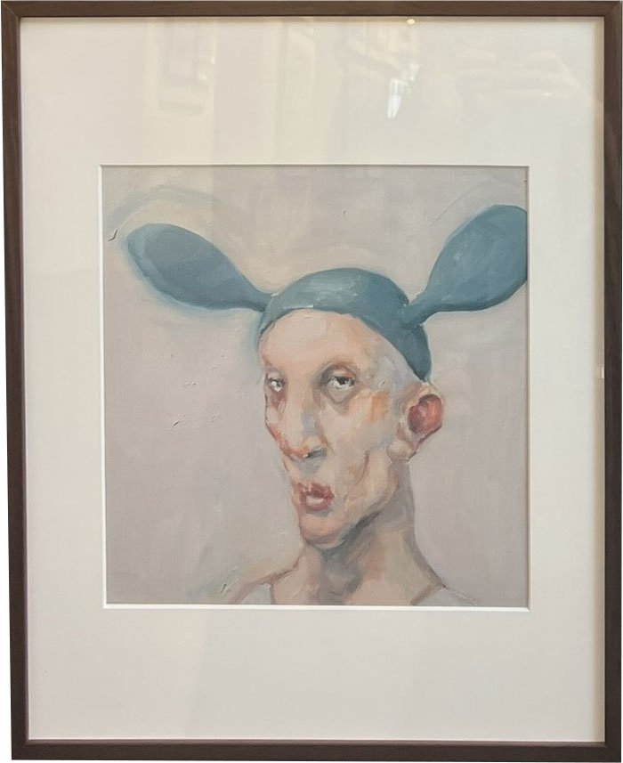 Fools - indrammet plakat af Michael Kvium 40x50cm
