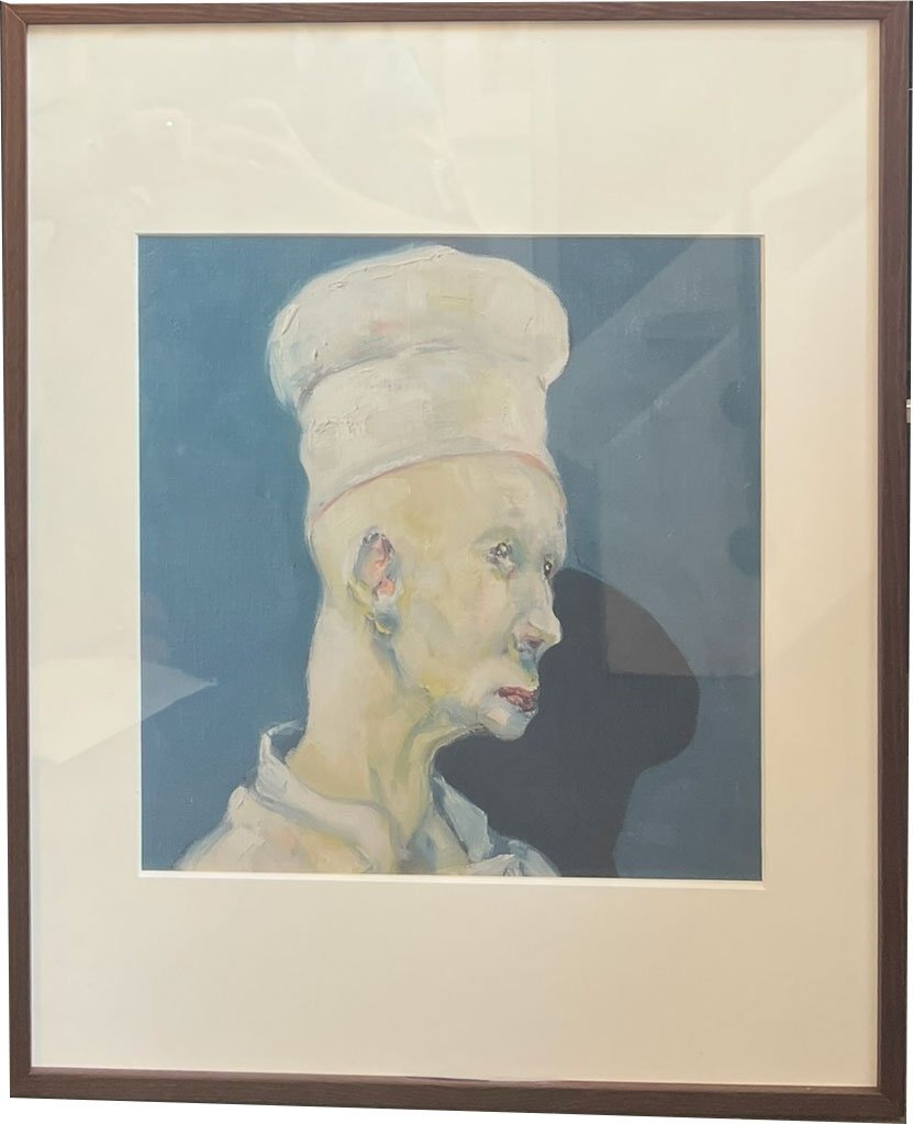 Fools - indrammet plakat af Michael Kvium 40x50cm
