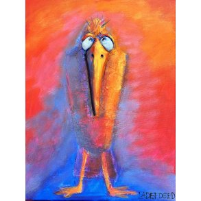 30x40cm 3D maleri af Jette Ladefoged