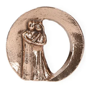 Bryllupsgave, figur i bronze