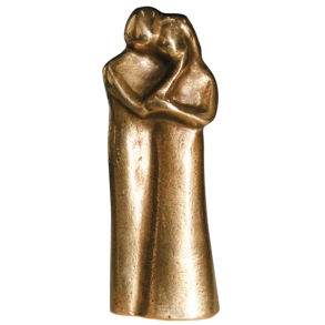 Krestepar, figur i bronze