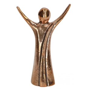 Livsglde, figur i bronze