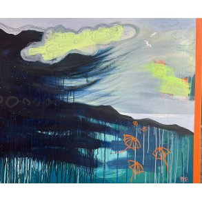 Merete Lisby, maleri 100x120cm