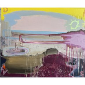 Merete Lisby, maleri 100x120cm