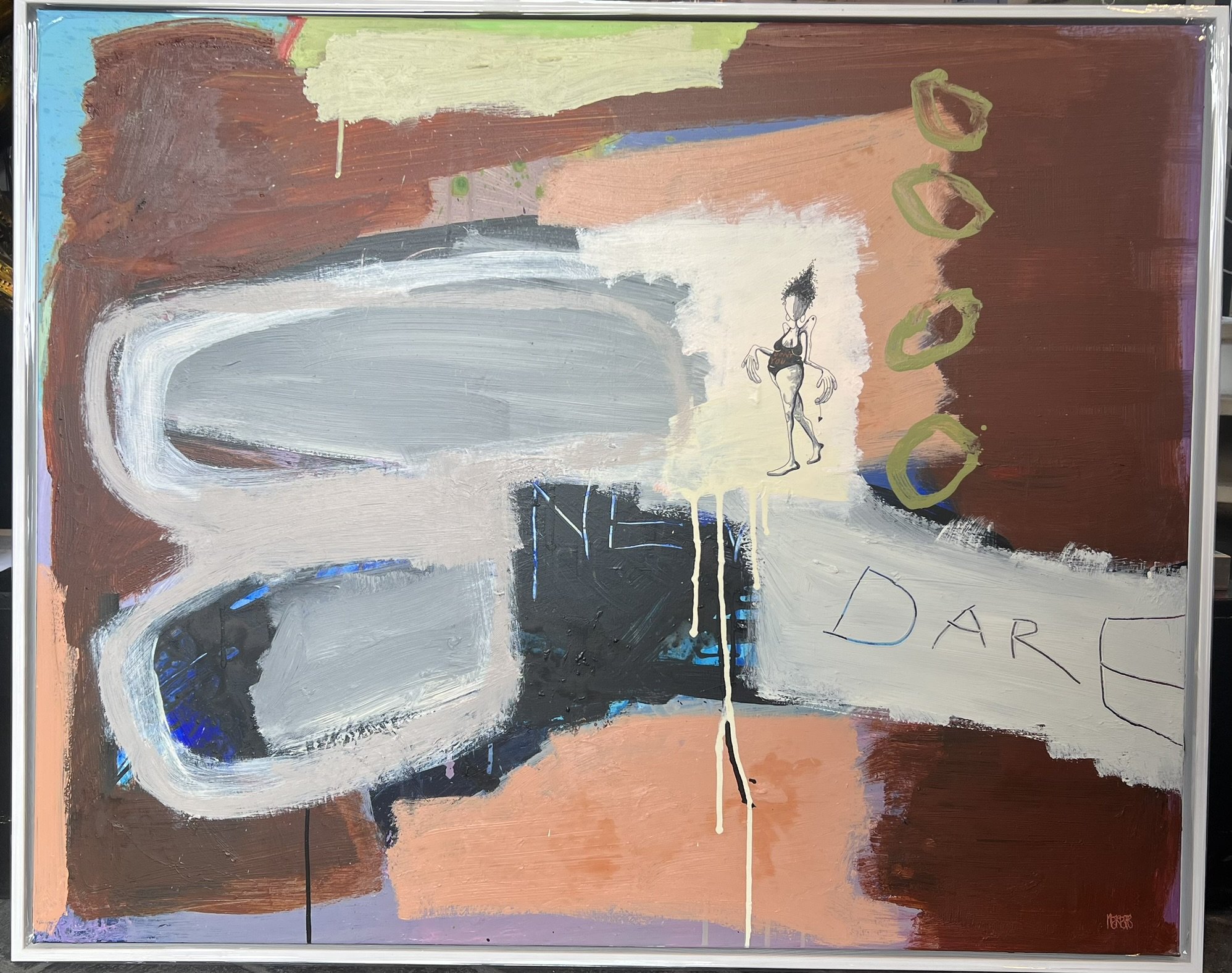 Merete Lisby, maleri 100x80cm