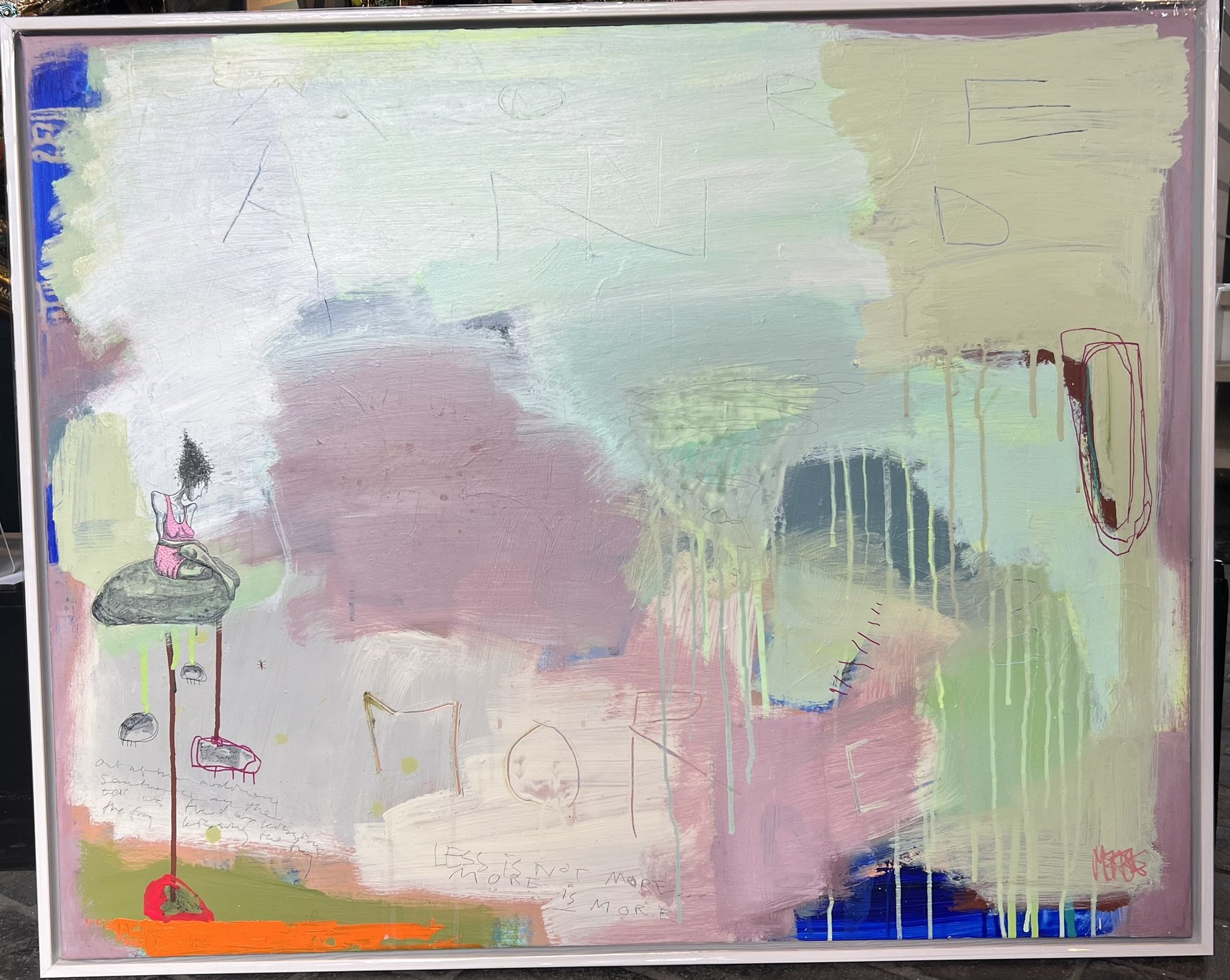 Merete Lisby, maleri 100x80cm