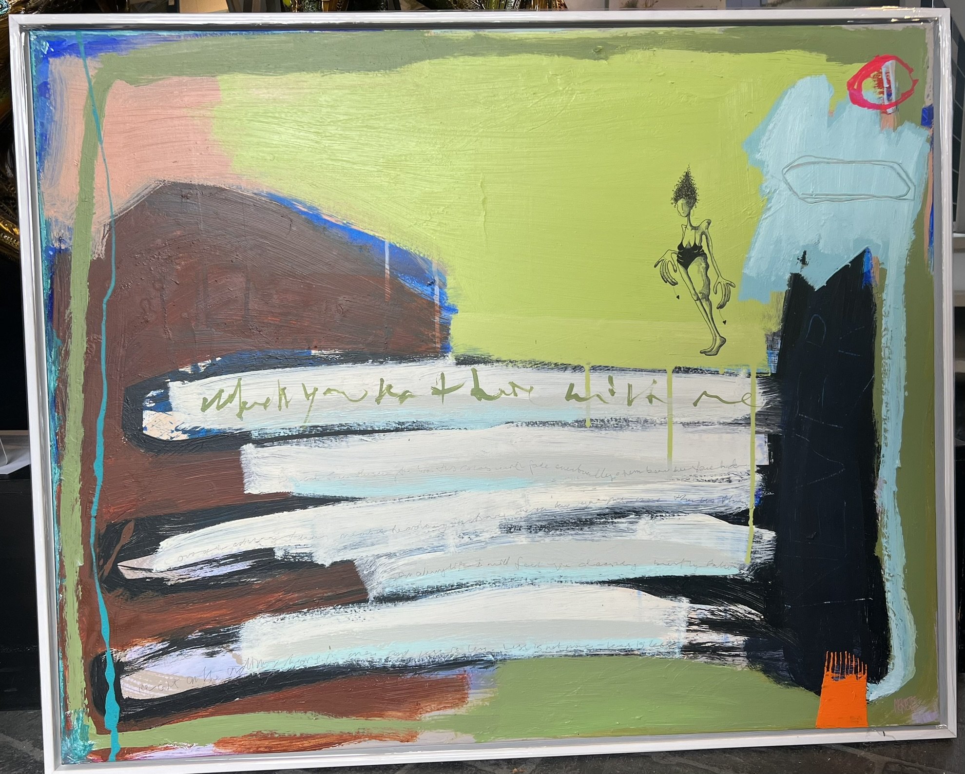 Merete Lisby, maleri 100x80cm