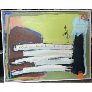 Merete Lisby, maleri 100x80cm