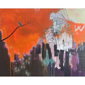 Merete Lisby, maleri 120x150cm