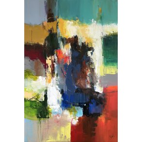 Complete 100x150cm maleri  af Jesper Srensen