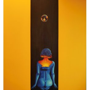 Inner feelings maleri 100x90cm David Ju�rez