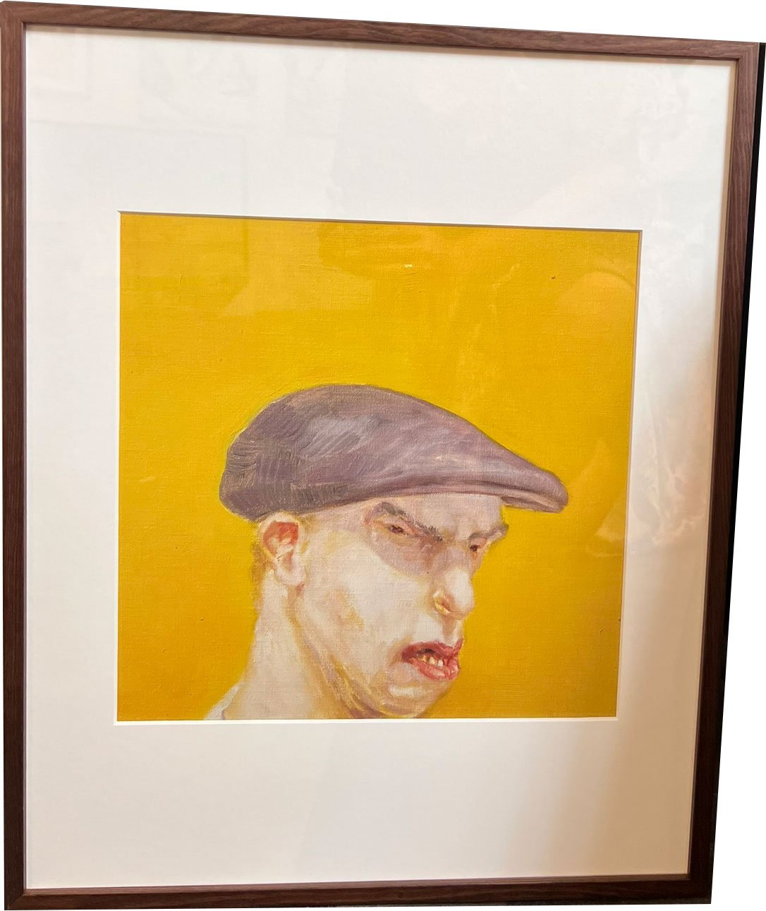 Fools - indrammet plakat af Michael Kvium 40x50cm