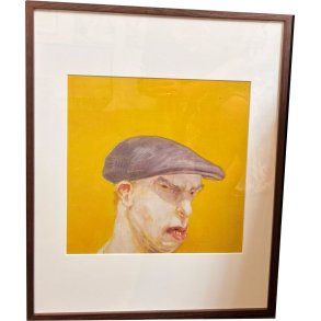 Fools - indrammet plakat af Michael Kvium 40x50cm