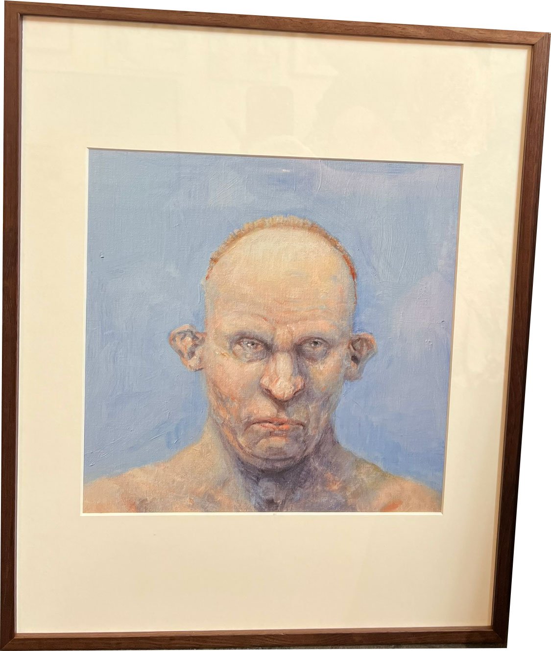 Fools - indrammet plakat af Michael Kvium 40x50cm