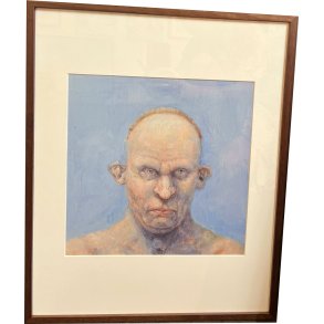 Fools - indrammet plakat af Michael Kvium 40x50cm