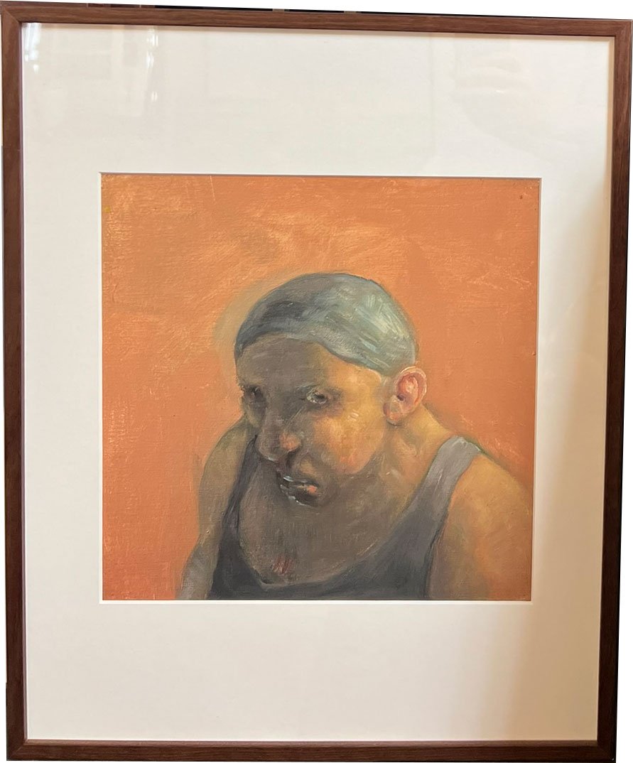 Fools - indrammet plakat af Michael Kvium 40x50cm