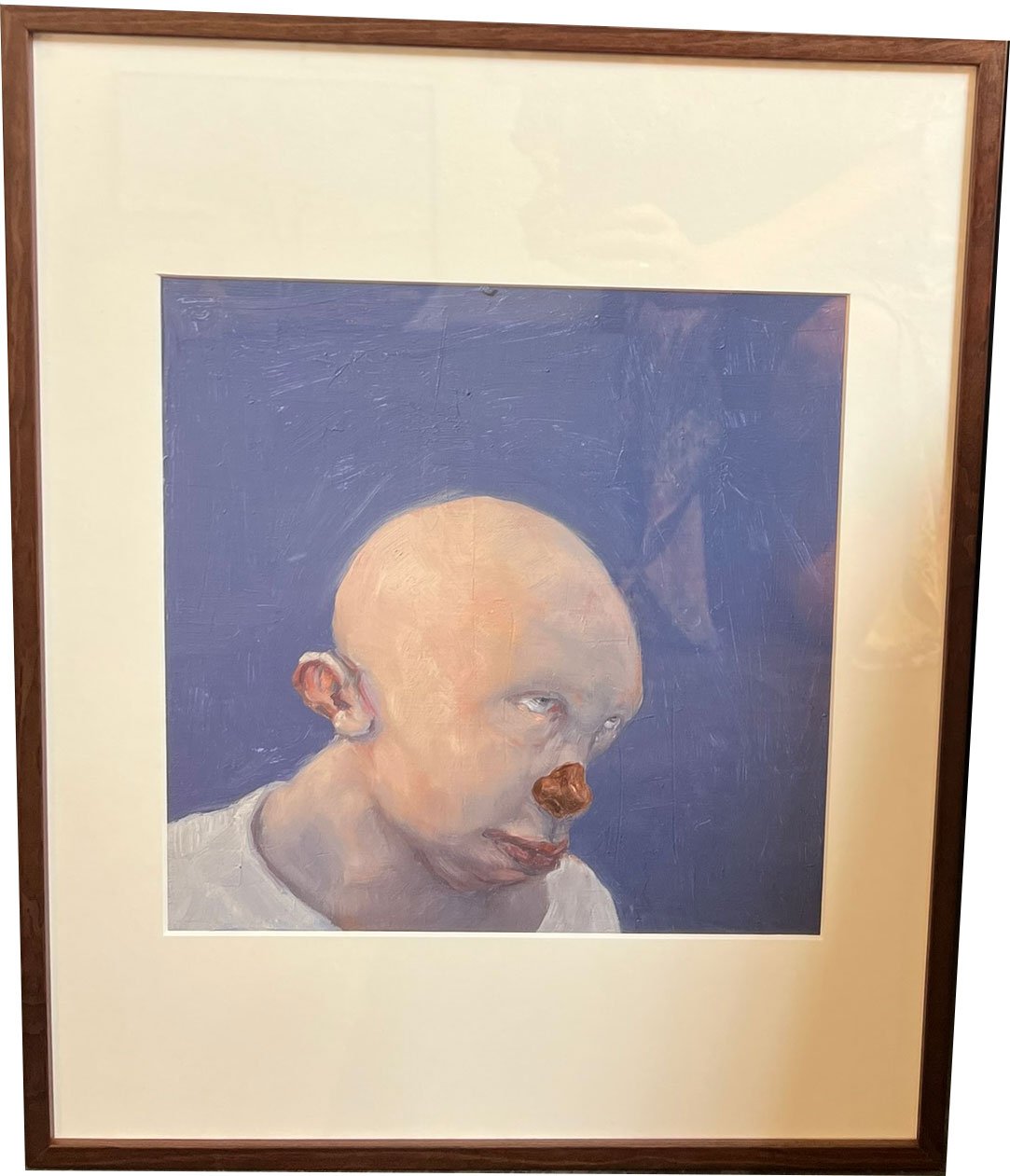 Fools - indrammet plakat af Michael Kvium 40x50cm
