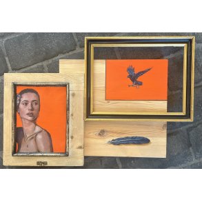 Journey, 40x60cm Maleri/Skulptur af David Ju�rez