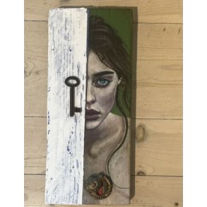 Avoidance, 35x15cm Maleri/Skulptur af David Ju�rez