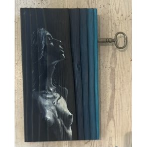 Utterance, 25x20cm Maleri/Skulptur af David Ju�rez