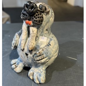 Dorit Knudsen sl i rakubrndt keramik