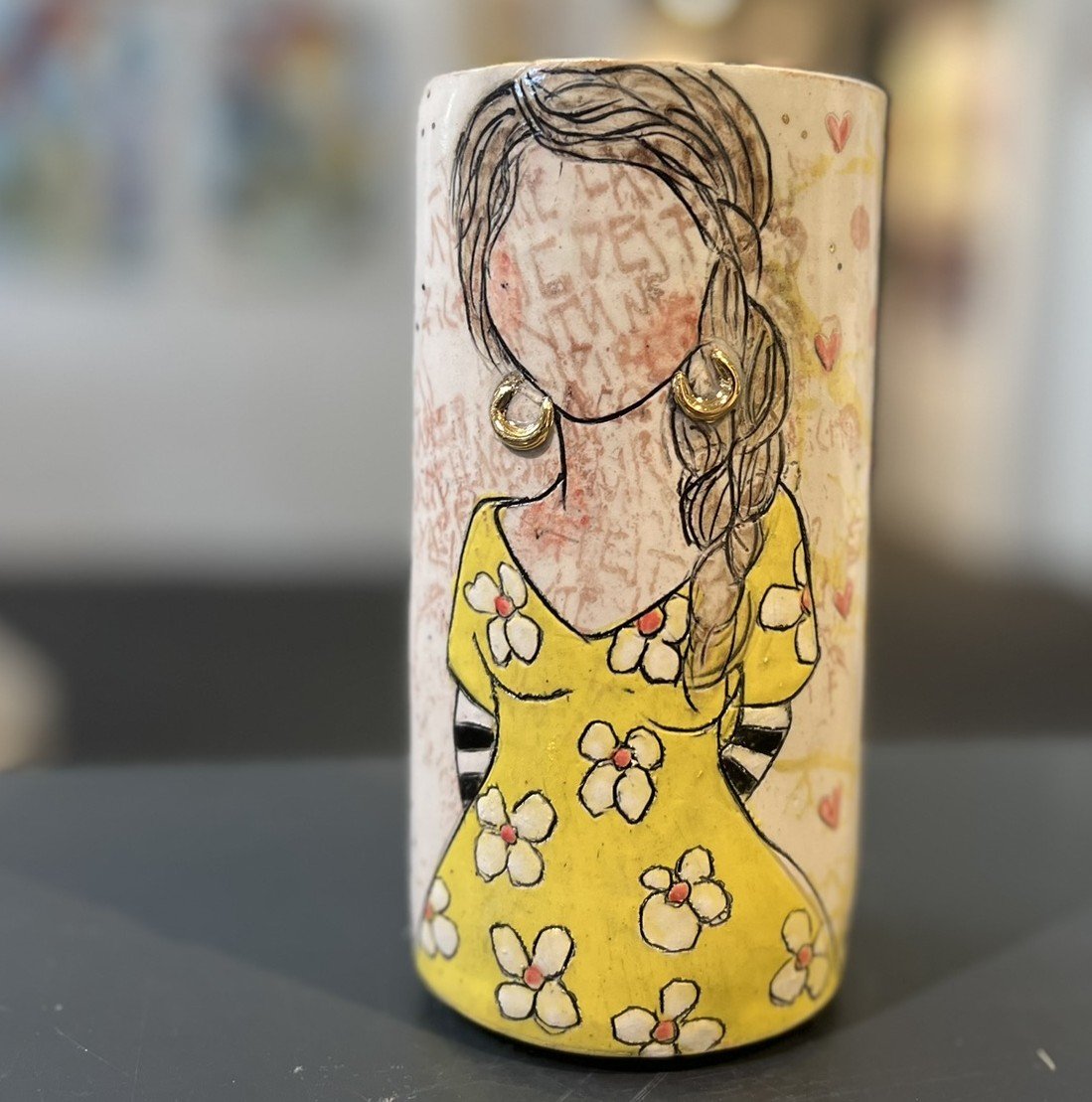 Damevase af Tina Ferch