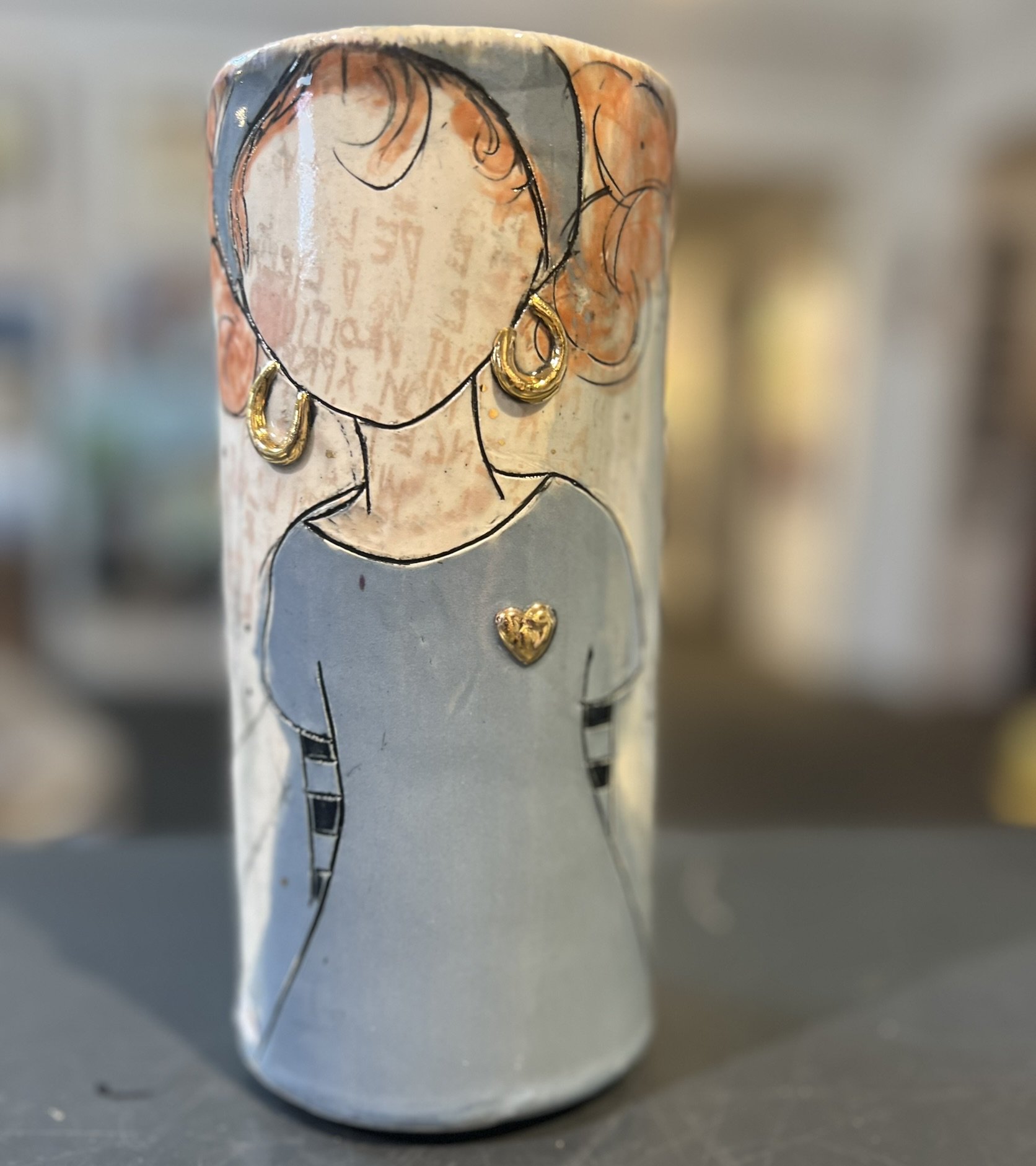 damevase af Tina Ferch