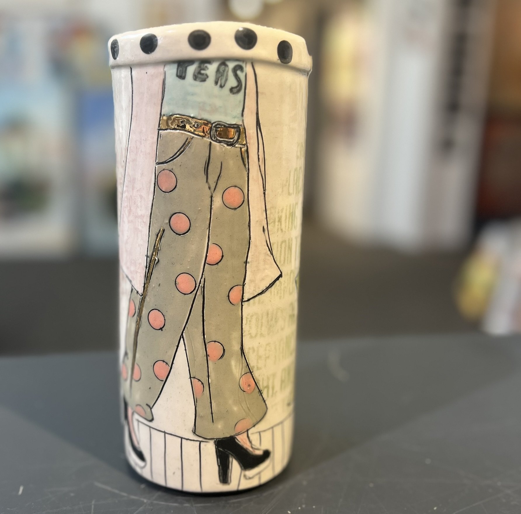 damevase af Tina Ferch