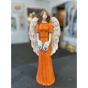 Engel i keramik af Anka Kristop